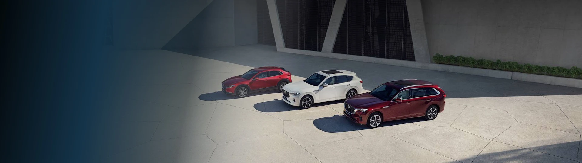The Mazda range at Stuarts Garages