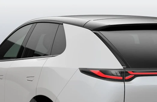 Distinctive rear pillar vents